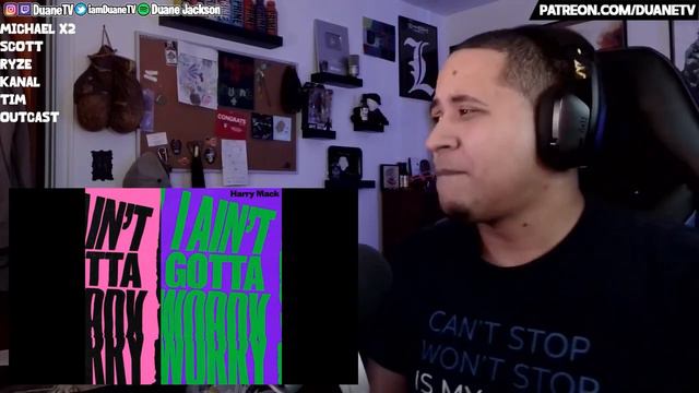 Harry Mack - I Ain't Gotta Worry (Reaction) смотреть онлайн