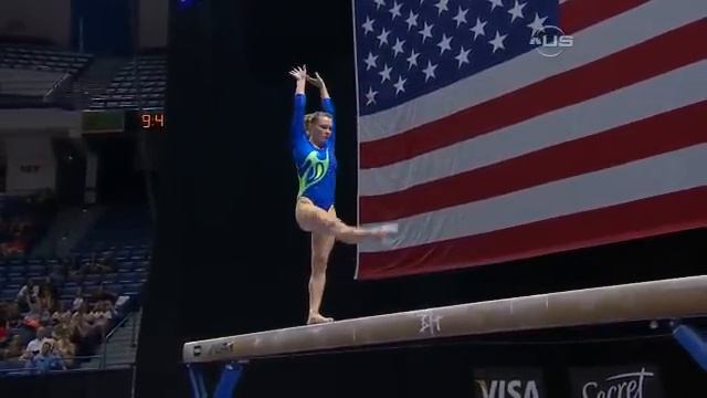 Bridget Sloan has rough return on Beam - from Universal Sports смотреть онлайн