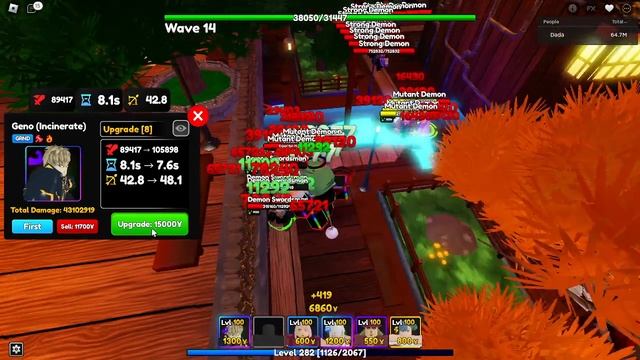(250%) GENOS SOLO ACT 4 ENTERTAINMENT DISTRICT RAID(Anime Adventures) смотреть онлайн