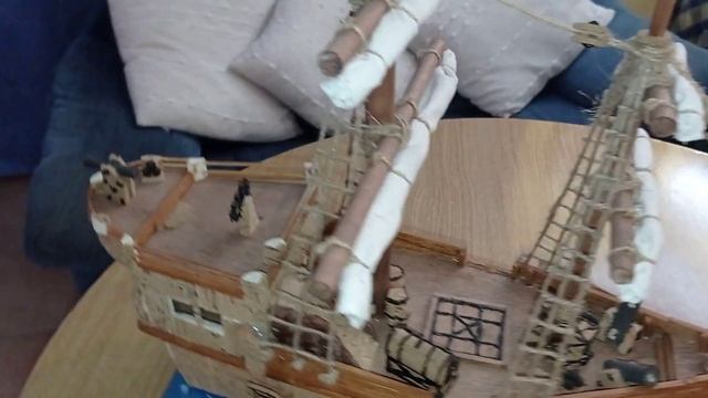 corcho barco pirata con corchos de vino y material reciclado смотреть онлайн