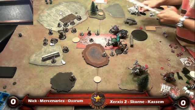 Wamachine MK3 - Mercenaries (Ossrum) Vs. Skorne (Xerxis2) смотреть онлайн