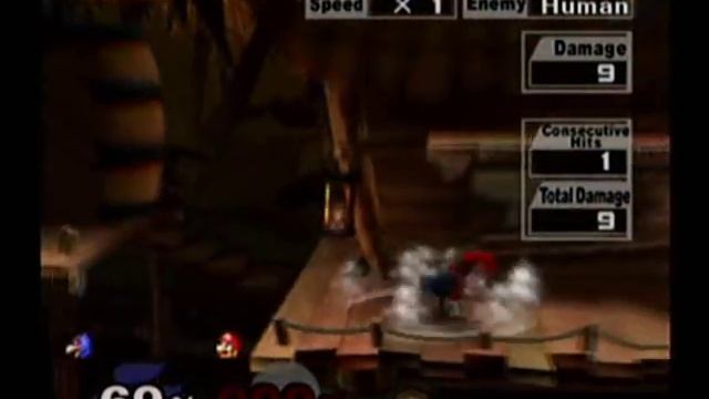 SSBM Mario Stuck in A Box Glitch смотреть онлайн