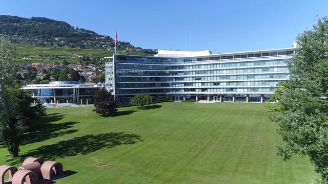 Nestlé Headquarters in Vevey, Switzerland | Nestlé B-Roll смотреть онлайн