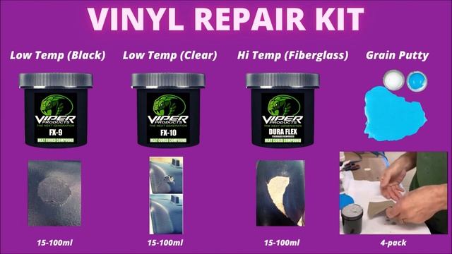 Leather & Vinyl Restoration PRO KITS смотреть онлайн
