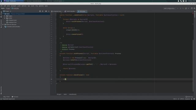 Многопоточность в PHP смотреть онлайн