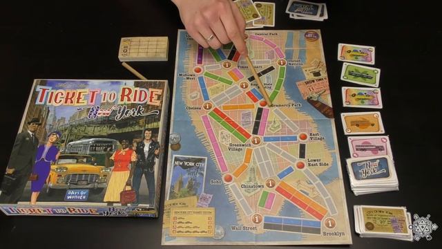 Як грати в Ticket To Ride: New York?  Правила настільної гри.