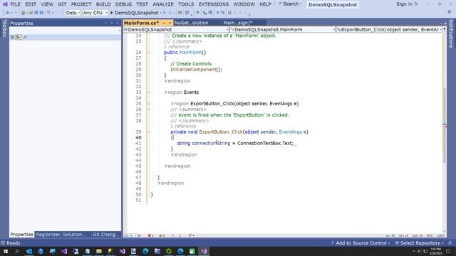 How To Export SQL Server Data To Excel Using C# and DataJuggler.SQLSnapshot смотреть онлайн