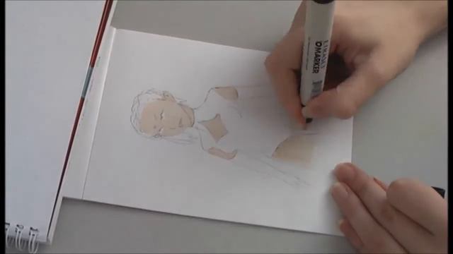 [Speedpaint] Marker sketch in 10 minutes смотреть онлайн