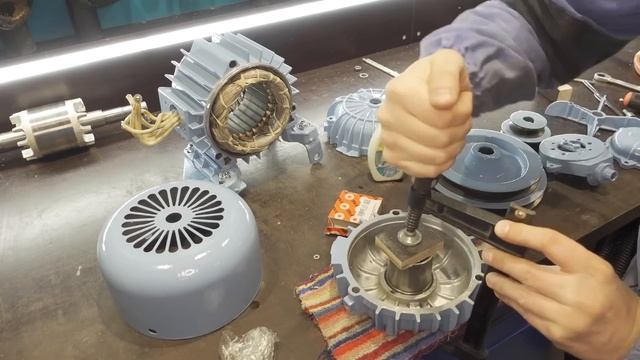 Правильное подключение 3Ф двигателя на станке НГФ-110 смотреть онлайн