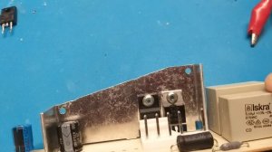 Ремонт модуля холодильника BOSCH, замена/аналог симистору.