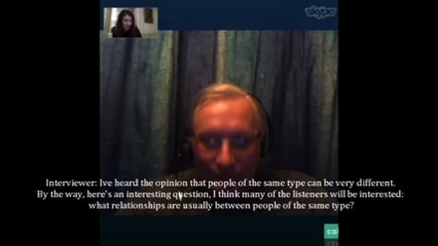 Interview with Mr. Victor Prokofiev on Socionics смотреть онлайн