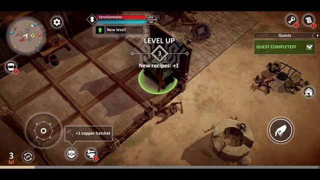 Exile Survival - Gameplay walkthrough Part 1 (iOS, Android) смотреть онлайн