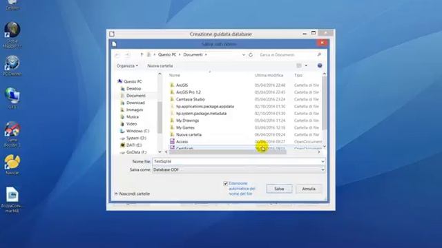 Connessione ODBC ad un database Spatialite con Libreoffice Base. смотреть онлайн