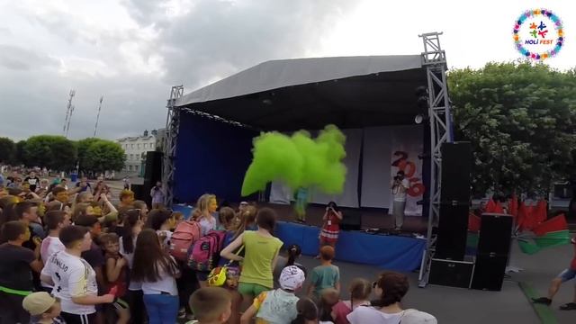 Фестиваль красок Holi Fest. Ганцевичи (Брестская область) смотреть онлайн