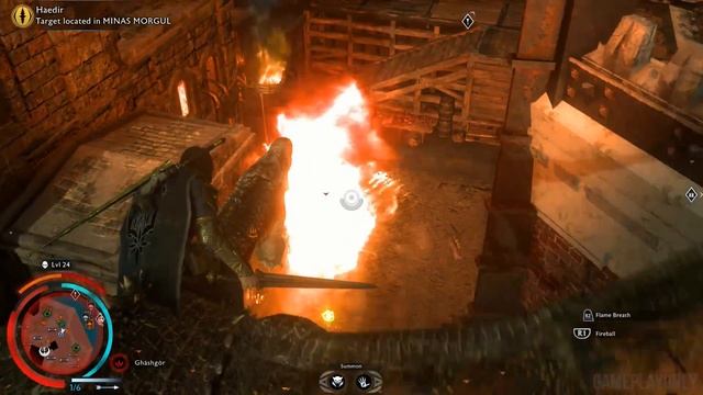 Shadow of War - Flying a Drake смотреть онлайн
