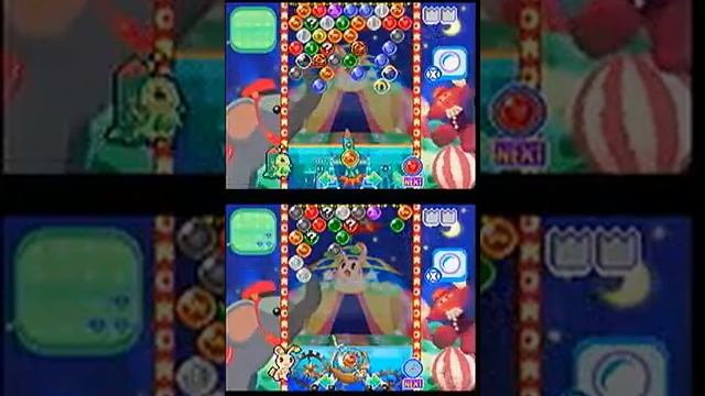 Space Bust-A-Move Nintendo DS Gameplay - Versus mode смотреть онлайн