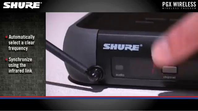 Shure PGX4 Wireless Microphone Receiver