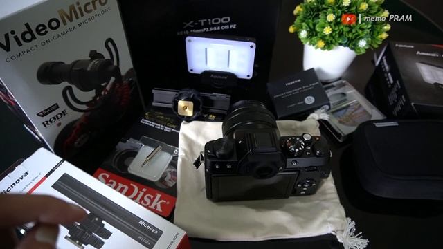Fujifilm XT100 Accessories | Aputure AL M9 portable continous light | Bye bye X-T100 ?? Terjual смотреть онлайн