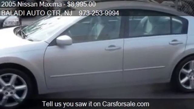 2005 Nissan Maxima 3.5 SE 4dr Sedan for sale in GARFIELD, NJ смотреть онлайн