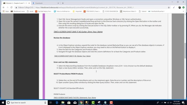 How to install my guitarshop database in SQL 2016 смотреть онлайн