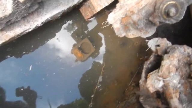 Откопали башню от танка Т-34-76(июнь 2013)часть 2 смотреть онлайн