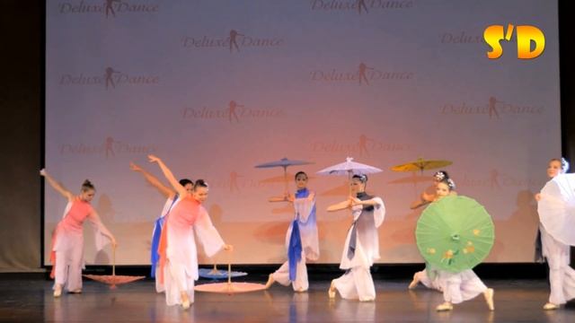 Китайский танец с зонтиками смотреть онлайн