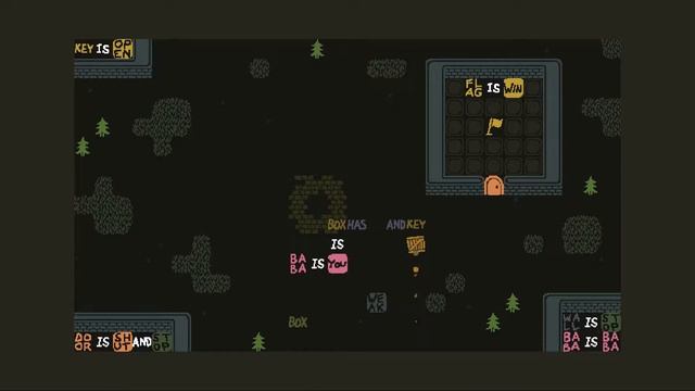 Baba Is You - Level Ruins 5 - But Where Is The Key (Solution) смотреть онлайн