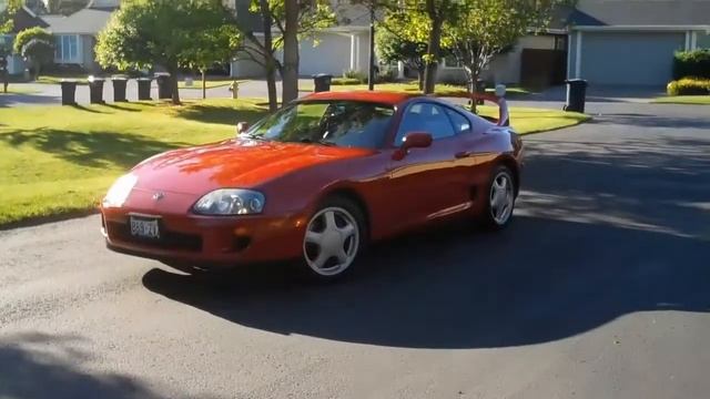 1993 Toyota Supra Twin Turbo 5 spd 1 Owner 36,500 miles смотреть онлайн