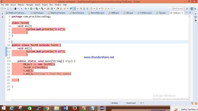 What is Type Casting _Up-casting_Download |Online Corejava_Selenium_Part-12 смотреть онлайн