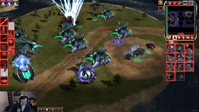 Command & Conquer 3 Kane's Wrath: Coop Game wtih Frosty_bonz and Comrade VS 3 Brutal AI смотреть онлайн