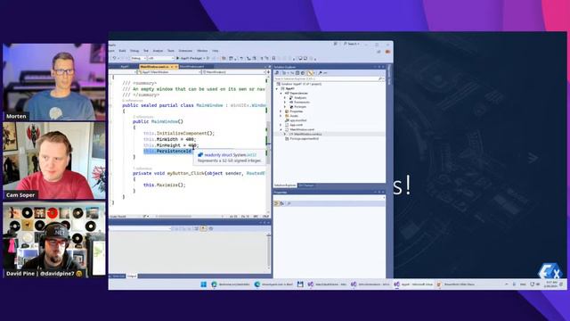 On .NET Live - Building great WinUI 3 apps with WinUIEx смотреть онлайн