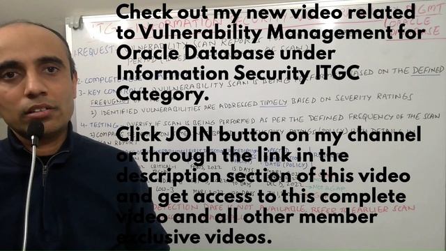 IT with Varun Vohra - ITGC - Information Security-Vulnerability Management - Oracle Database (Promo смотреть онлайн