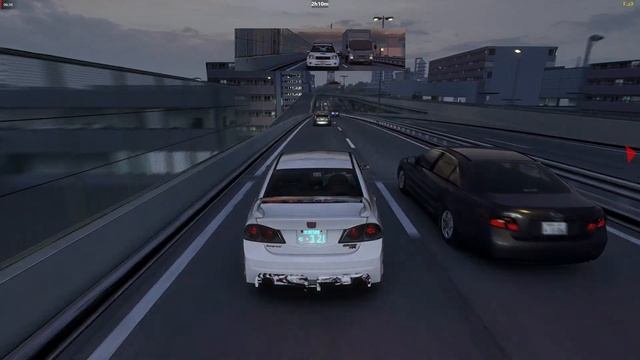 Honda Battle Assetto Corsa Traffic смотреть онлайн