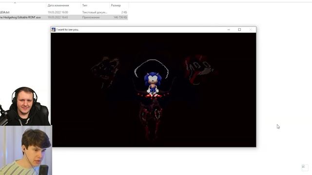 ОН ВКЛЮЧИЛ МОЮ ВЕБ КАМЕРУ! САМАЯ СТРАШНАЯ .EXE ИГРА ➲ Соник Exe ➲ Sonic Eyx | Реакция на Винди смотреть онлайн