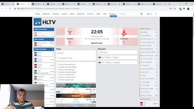 NAVI - ASTRALIS 🤔 КТО СТАНЕТ ЧЕМПИОНОМ ESL PRO LEAGUE 12? смотреть онлайн