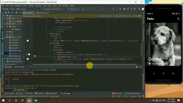 Flutter Park App UI Concept - Speed Code (Himanshu Tripathi) смотреть онлайн