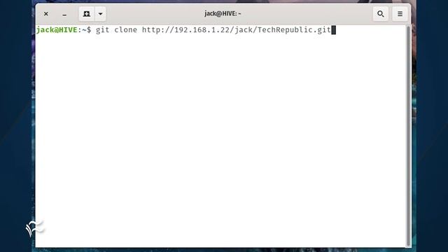 How to connect to your self-hosted Gitea git repository from the command line смотреть онлайн