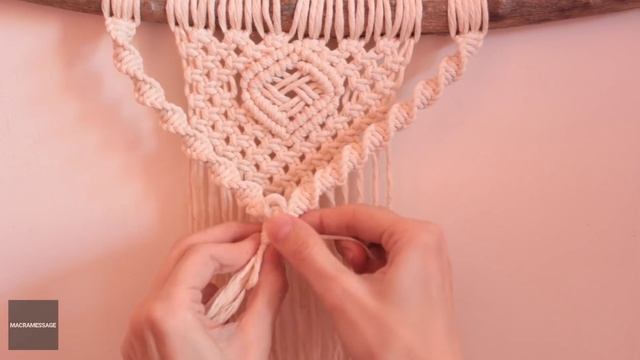 Macrame Wall Hanging Tutorial | Easy DIY For Macrame Beginners