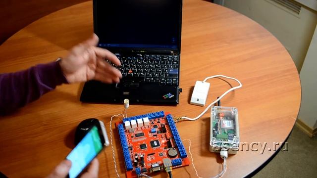 Открываем ворота звонком с мобильного телефона смотреть онлайн