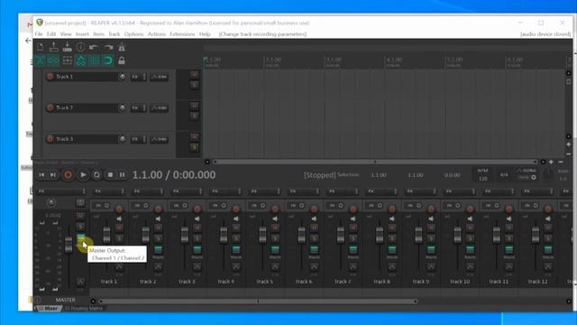 Connecting A Behringer XR18 To Reaper: Part Two Setting Up Reaper