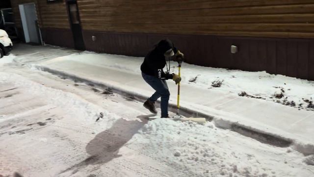 PLOWING 5” OF FLUFF PLUS LOTS OF ICE!! смотреть онлайн