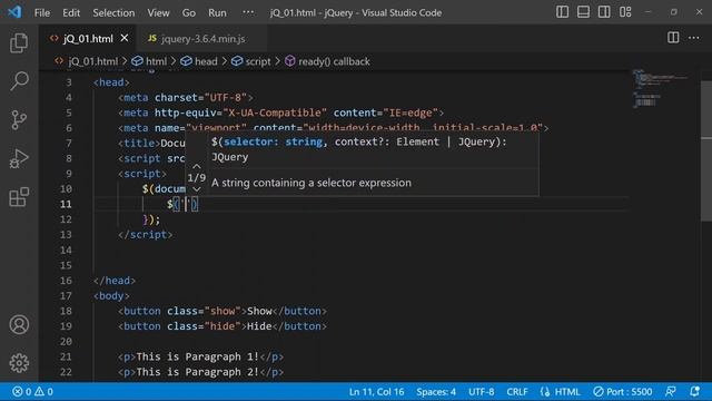 jQuery Tutorial : jQuery for Beginners 2 смотреть онлайн