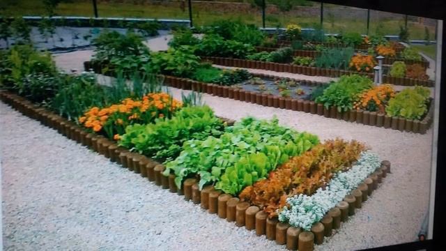 Как оформит грядки, клумбы и места отдыха. смотреть онлайн