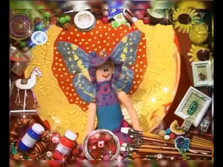 Полимерная глина. Лепим куклу. Платье украшаем декором в технике "миллефиори". Мастер класс