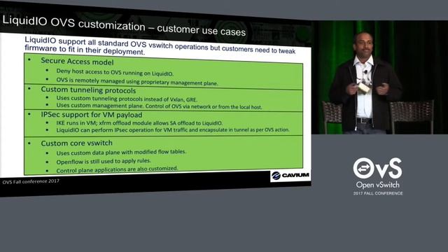 Enabling Hardware Offload of OVS Control & Data plane using LiquidIO - Manoj Panicker смотреть онлайн