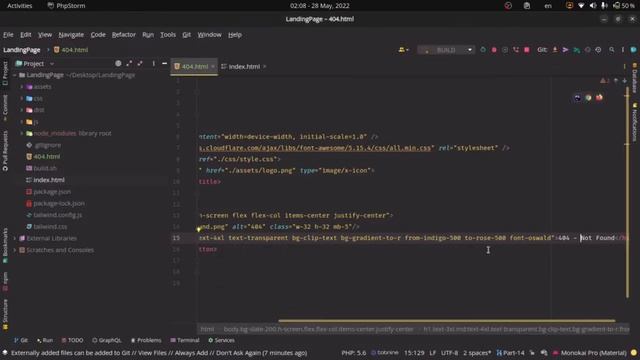 Bonus Video: Creating a 404 page for our Website смотреть онлайн