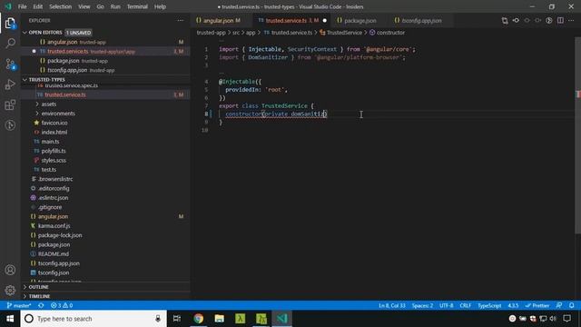 Angular security - Trusted Types in Angular 12 to prevent DOM XSS смотреть онлайн