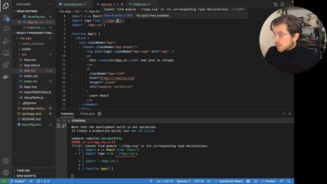 Creating Your First React & Typescript Project From Scratch смотреть онлайн