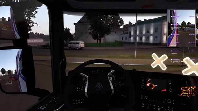 EURO TRUCK SIMULATOR 2 multiplayer и все dlc 18+stream! смотреть онлайн