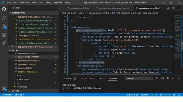 Angular Material Tutorial - Angular Mat Divider Tutorial | Angular Tutorials For Beginners смотреть онлайн